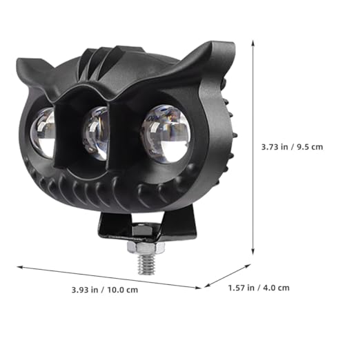 Foco de Motocicleta LED 30w Impermeable IP67 y Luz Auxiliar con Ajuste de Ángulo 2