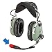 LEFXMOPHY Red Windscreen for David Clark M7A Mic Cover, M-4 / M-7 / H10 / H20 /DC PRO-X2 / PRO-2 / DC ONE-X ENC Headset Aviation Microphone Replacement Pop Filter Protector, 3-Pack