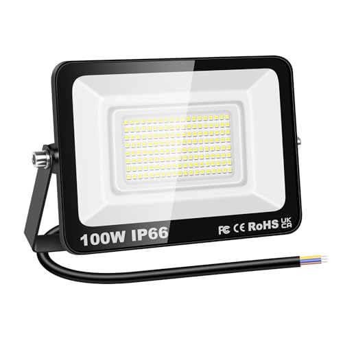 RIGIDON 100W LED Work Floodlight, 6000K