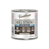 Varathane - premium water base gel stain Dark Walnut 236ml 398140