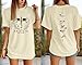 Book Oversized Shirt Women Funny Reading Shirts Book Fan Gift Tee Summer Casual Bookish Short Sleeve Tops Apricot