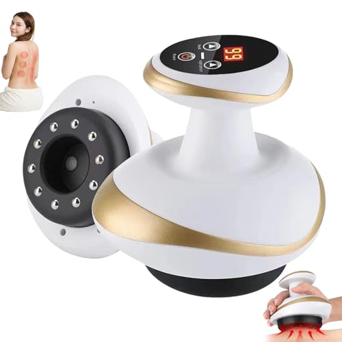 Circuvia Suction Massager, Circuvia Massager, Adjustable Suction Power and Features a Digital Display, Built-In Lights and Easy to Carry and Use, Ideal for the Back of the Legs (Pro Max)