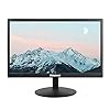 SKitphrati Monitor PC de 20″ 1600×900 75Hz 5MS Monitor LED HDMI Ángulo de visión 95° (Horizontal) con entrada HDMI VGA, 76% sRGB, montaje en pared VESA, panel TN, color negro