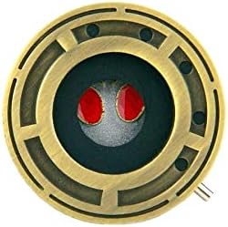 Vista 3 de STAR WARS Anillo de resistencia de réplica de The Last Jedi Rose Tico con obturador tamaño 7 Oro pulido no disponible