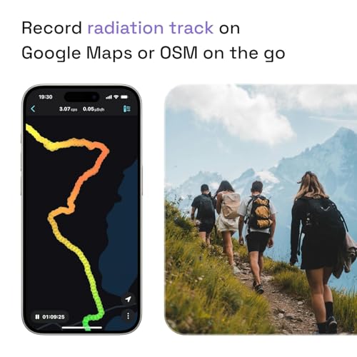 Intelligenter Geigerzähler Radiacode-102 mit kostenloser Mobil-App – Nuklearer Strahlungsdetektor