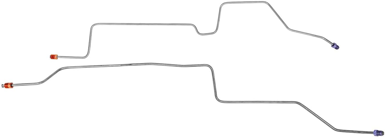 JEGS Rear Axle Brake Lines 1994-1997 Ford Ranger [Stainless]