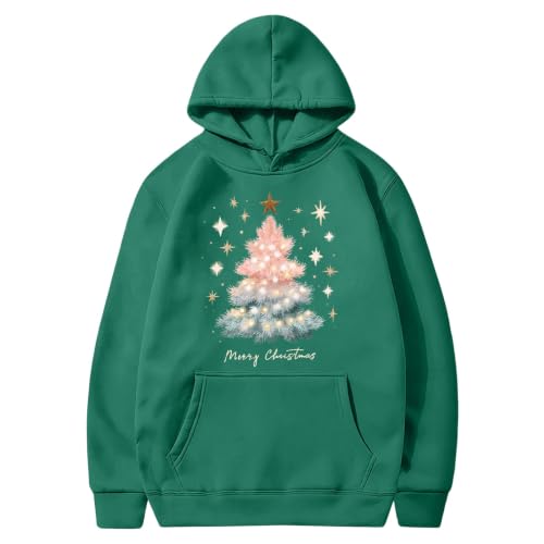 Qgtaibl Women's Christmas Hoodies Xmas Holiday Graphic Pullover Sweatshirt - image 5