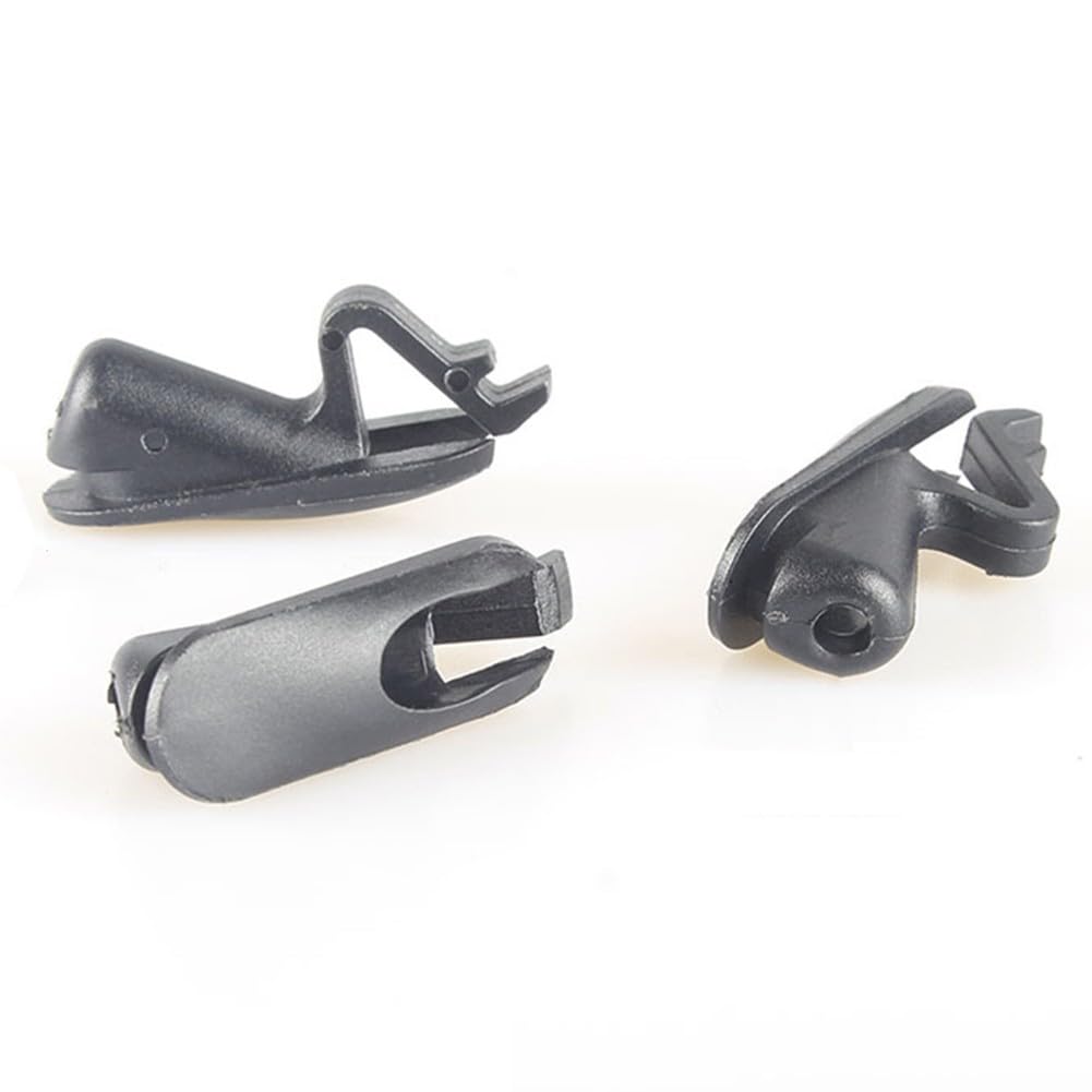 Wlinfetity 3.5mm for Bike Frame Cable Guide Plug for Derailleur and Brake Housing - Black Nylon Cable Stop Inserts, 3 Pack