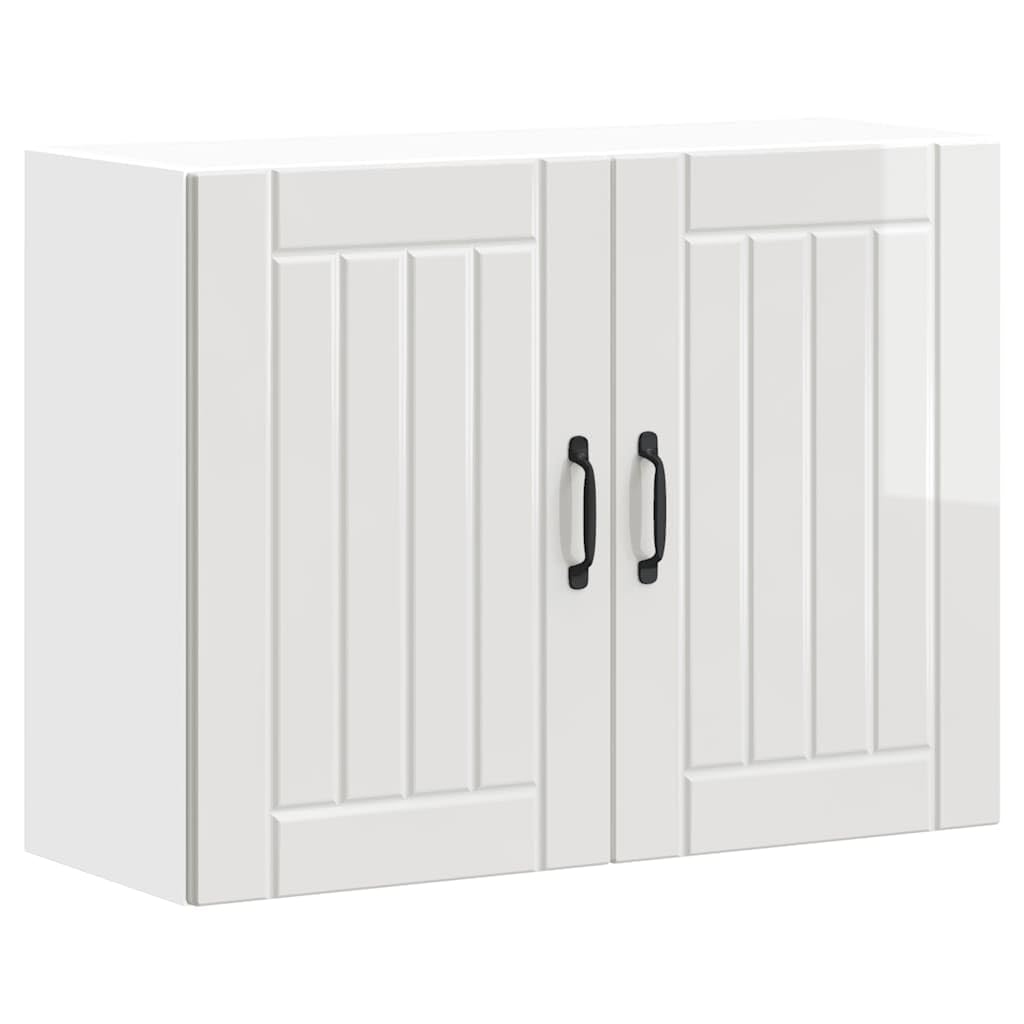 Armoire murale de cuisine Lucca pour organiser votre vaisselle avec élégance et clarté