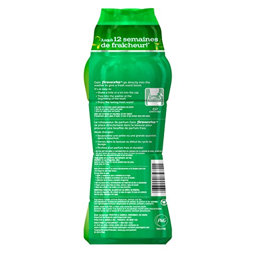 Gain Fireworks In-Wash Scent Booster, Original Scent, 19.5Oz #TOP1