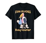 Marabou Cigogne Undertaker Oiseau livrant Bébés T-Shirt