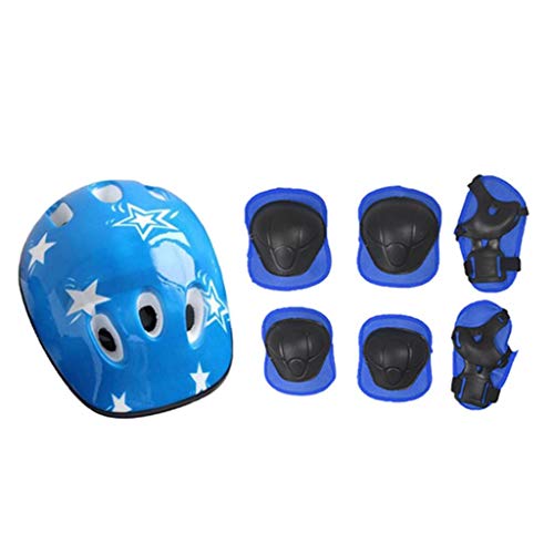 Serenable Cotovelo De Segurança Joelheiras De Pulso Protetor De Equipamento De Proteção Esportiva Pa