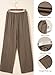 BLENCOT Maternity Pants for Women Stretchy Maternity Clothes Adjustable High Waisted Pregnancy Office Trousers Dressy Work Pants with Pockets Fashion 2026 Khaki S