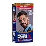 Biocolor Homem Tonalizante De Cabelo Masculino Bozzano Castanho Claro