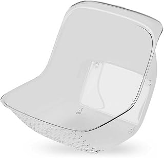 Multi-Purpose Drain Basket & Colander Set – All-in-One Washing, Draining, Blanching, and Storage Bowl with Integrated Design, High Temperature Tolerant & Non-Deformable (Clear)