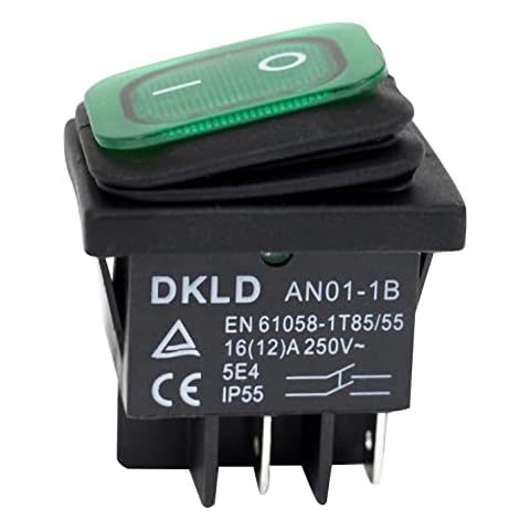 sys2sell - Interruttore per macchina con rele di protenzione e interruttore di bassa tensione JD3 230 V o 400 V, 230V Cover