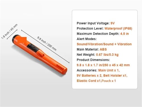 Détecteur de métaux pinpointer de plage pour vos sorties en famille - 3