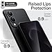 JETech Slim Case for Samsung Galaxy S25 Edge with Camera Lens Full Protection, Ultra-Thin Lightweight Matte Finish Minimalist Protective Phone Cover (Black)