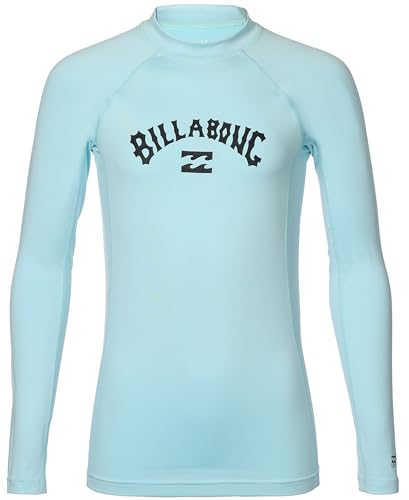 Billabong Boys' Arch Performance Fit Long Sleeve Rashguard Shirt with UPF 50+ Sun Protection