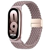 Sundara Xiaomi Cinturino elastico nylon orologio compatibile Xiaomi Smart Band 10/9/8 cinturino sportivo, morbido confortevole regolabile, unisex.