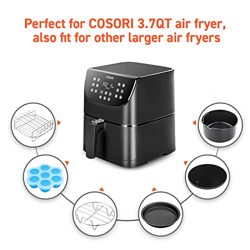 Cosori Air Fryer 6.8Qt, Dual Blaze With 360 Thermoiq Tech & Air Fryer 6.8Qt, Dual Blaze With 360 Thermoiq Tech - Using Upper And Lower Heating Elements #TOP5