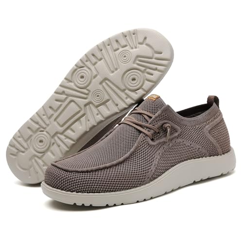 Image of ITAZERO Men Extra Wide Shoes - 4E to 5E Wide Toe Box Shoes for Men XX Wide Width Swollen Feet - Men's Loafers & Slip-ons with Arch Support Insole for Plantar Fasciitis