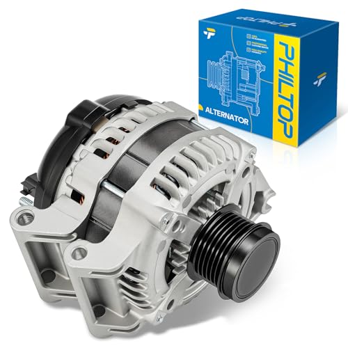 PHILTOP 12886N New Alternator Compatible with 2014-2022 Jeep Cherokee V6 3.2L, 2015-2017 Chrysler 200 V6 3.6L, 160Amp High Output Alternator Replace 68271763AB 56029622AB 56029622AC by PHILTOP - Used condition - CA$153.82