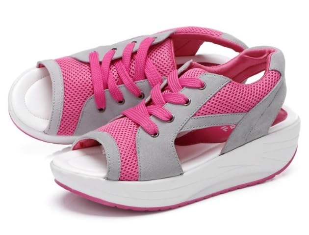 Women Sandals Open Toe Tennis Shoes Lace-Up Sandals Causal Summer Platform Sneaker Outdoor Sports Sandals For Women2