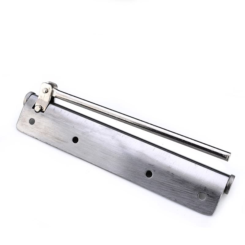 Cierrapuertas Cierrapuertas ajustable Muelle de puerta automático de acero inoxidable Resistencia en tono plateado para puerta de oficina en casa Puerta resistente al fuego Cierrapuertas automático