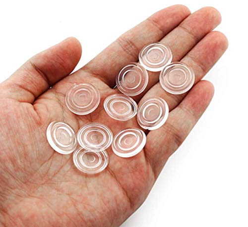 Clear Glass Table Top Bumper Non- Adhesive,Glass Table Top Spacer,2Mm Thickness.25Count #TOP1