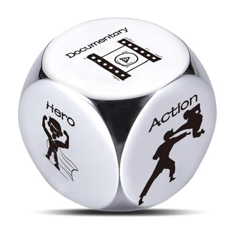 zaxek Date Night Dice Gifts for Couples - Movie Night Date Night Decider Dice for Boyfriend Girlfriend Birthday Gifts - Funny Date Night Gift for Men Women Cover