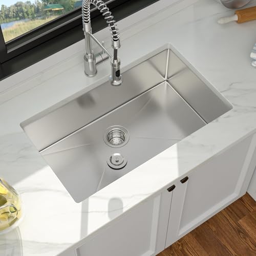 30 Inch Undermount Kitchen Sink - 30 x 18 Kitchen