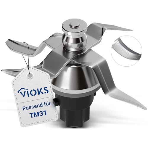 Vioks Cuchilla De Repuesto Para V Rwerk Therm Mix Tm31 Cuchilla - Cuchilla De Repuesto De Acero Inoxidable Sus420 Accesorio Para Robot De Cocina Tm31