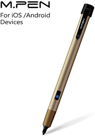 Moai M6 MPen Active Stylus For Apple iPad, iPhone, iPod, iPad Pro, Windows & Android Devices (Gold)