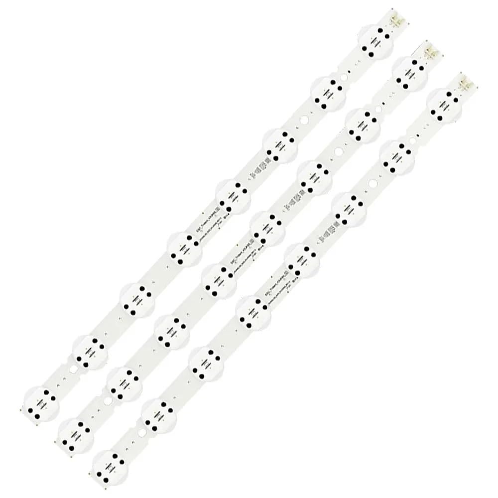 Tira de retroiluminación LED con base de aluminio de alta disipación para paneles de 43" y 445mm 7