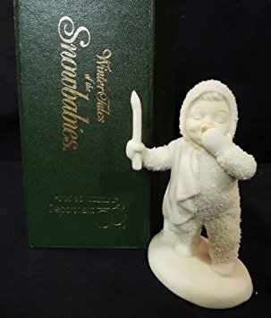 Snowbabies 68810 I'm So Sleepy statue miniature de prestige en porcelaine fine peinte main