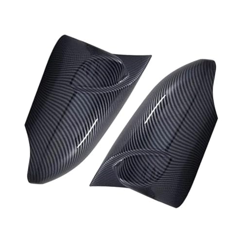 Couvercle boîtier rétroviseur Auris coque rayée cassée look carbone brillant