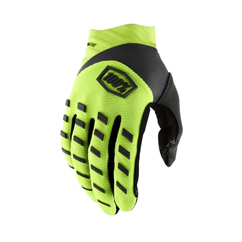 Guantes AIRMATIC Amarillo Fluor contra la Fatiga de Manos en Ciclismo