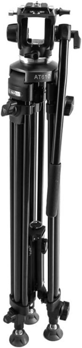 Professional Compact Tripod with Fluid Head 65mm Bowl (E-Image) (EK610)