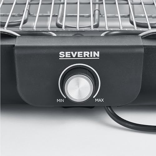 Barbecue électrique SEVERIN PG8554 Surface de cuisson 37x29 cm Thermostat réglable - vue 9