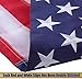 TNS American Flag,3x5 ft 150D American Flag Outdoor The Strongest, Longest Lasting, 3x5 ft 150D. 100% Made in USA Embroidered Stars Sewn Stripes Brass Grommets Foot