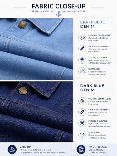 H R FASHION blue denim jacket – image 5