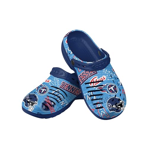 Image of FOCO Arizona Cardinals NFL Mens Historic Print Clog with Strap