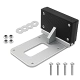 Suporte de motor de pesca para caiaque, suporte de motor de pesca de caiaque resistente com moldura de alumínio e suporte PPC, suporte de motor de caiaque resistente à corrosão para motor elétrico de