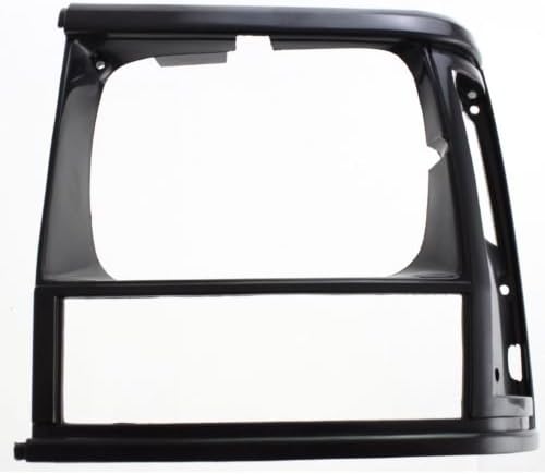 Driver Left Side Headlight Door Bezel Paintable For Jeep Cherokee 1991 1992 1993 1994 1995 1996 - CH2512124