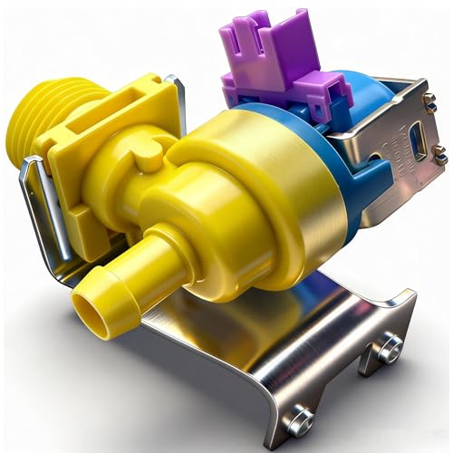 WD15X26078 Dishwasher Water Inlet Valve for GE - OEM Replacement Part for GE Profile & NautiIus Series - Compatible with Models 4959029, AP6986683, PS16217027, EAP16217027 by YDBYXMZ - Used condition - US$20.97