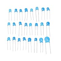 700-teiliges Keramikkondensator-Set 24 Werte 1KV Hochspannung, Ceramic Capacitors Sortiment mit präzisen Toleranzen für Radio-TV-Reparatur & Elektronikbastler – Ansicht 9