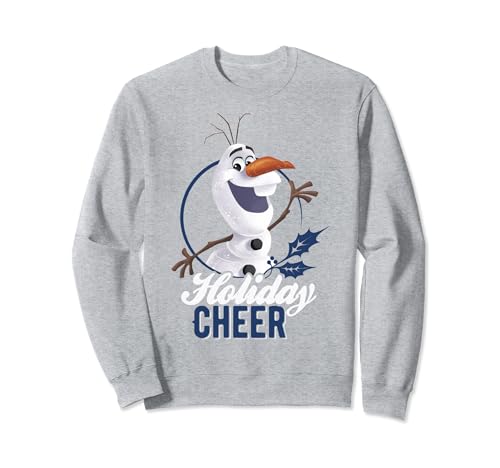 Sweat Disney Frozen Olaf Holiday Cheer avec logo circulaire festif
