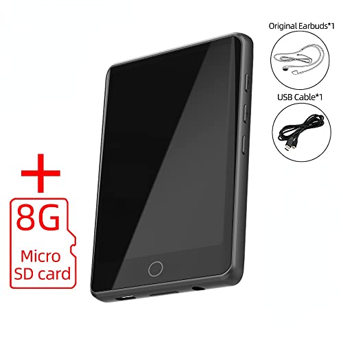 RUIZU M6 Full Touch Screen Bluetooth MP3 Player 8 GB/16 GB Portable Audio Music Player Com Speaker F