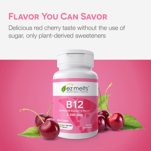 Ez Melts 8567863 B12 Sublingual Vitamin 2,500 Mcg thumb #5